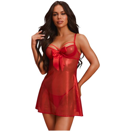 Obsessive Gifty - babydoll i tanga set (crvena) - L/XL Cijene