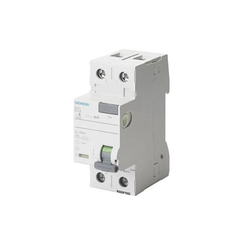 Siemens FID za&amp;scaron;titni prekidač 2-polni 25 A 0.03 A 230 V 5SV3312-6KL Slike