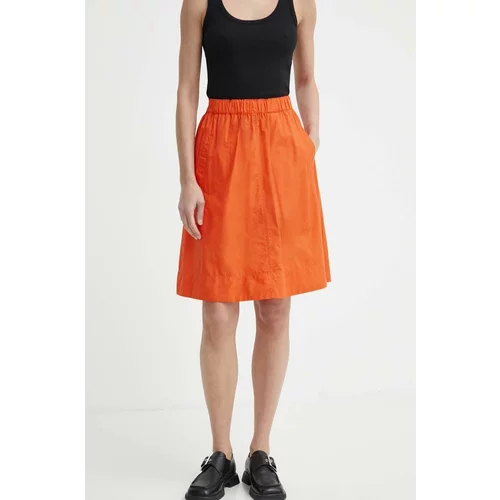 Marc O'Polo Suknja boja: narančasta, mini, širi se prema dolje