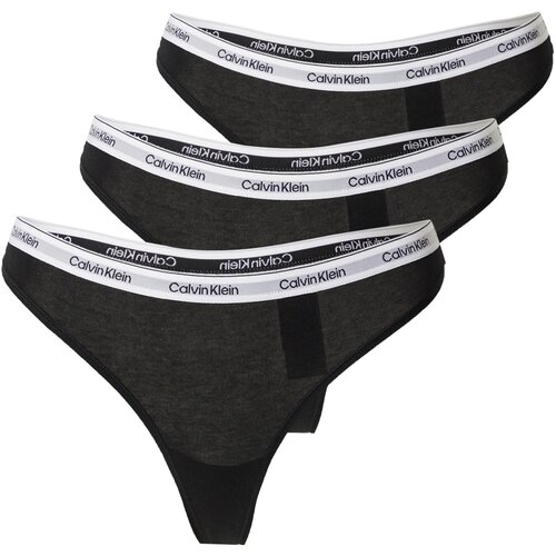 Calvin Klein Tangice črna / bela Slike