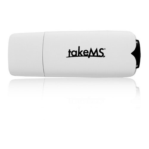 Takems USB KLJUČ 2,0 8GB za shranjevanje podatkov Belo/Črn Slike