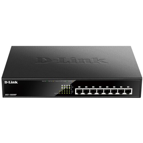 Switch 8 portni 10/100/1000 D-LINK, DGS-1008MP Cijene