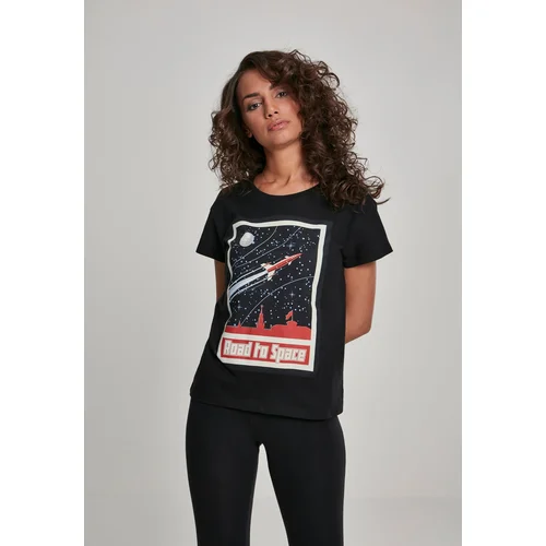 Mister Tee Women's T-shirt Road To Space Box black