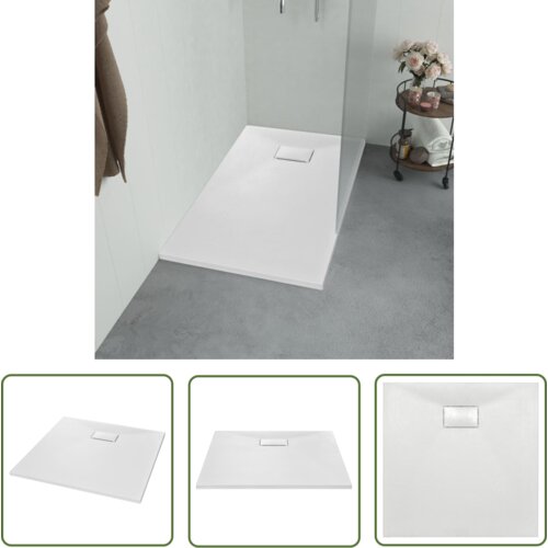 The Living Store Kad za tuš SMC bela 90x90 cm - Kad Za Tuš, (21738228) Cene
