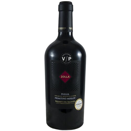 ZOLLA Primitivo-Merlot crveno vino 0,75 l Cene