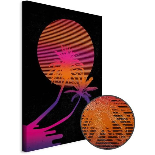  Slika - Palm at Sunrise (1 Part) Vertical 40x60 Cijene