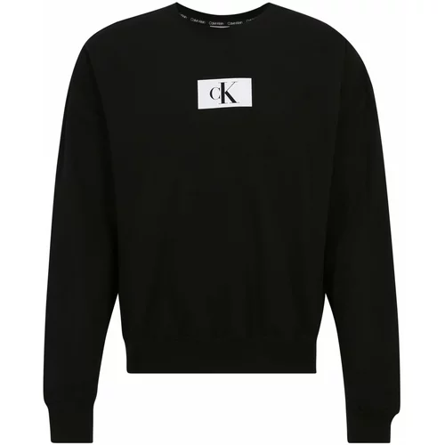 Calvin Klein Underwear Sweater majica crna / bijela