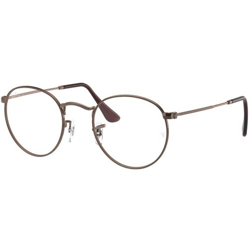 Ray-ban Round Metal Classic RX3447V 3120 M (50) Rjava/Kristalna Slike