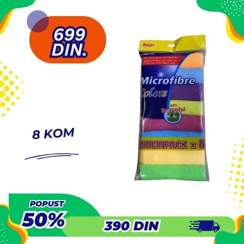 Zotrix mikrofiber krpe 8 kom Slike
