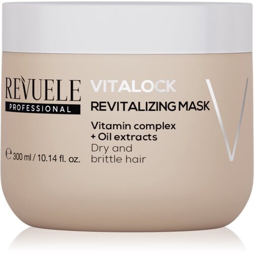Revuele Professional Vitalock Revitalizing revitalizacijska maska za suhu i lomljivu kosu 300 ml Slike