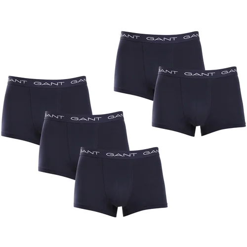 Gant 5PACK men's boxers blue