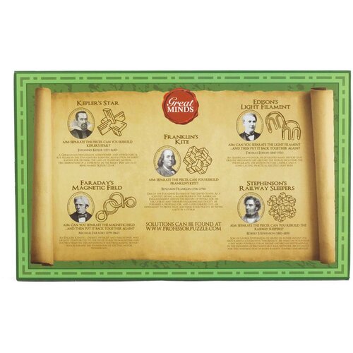 Professor Puzzle Igra Set of 5 Slike