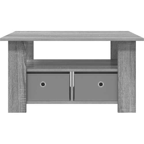 Kava Stol Siva Sonoma 77 x 55 x 42 cm Konstruirano drvo Slike