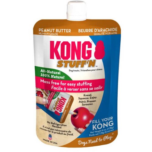 Kong stuff&amp;#039;n ara&amp;scaron;idovo maslo v vrečki - 177 ml Slike