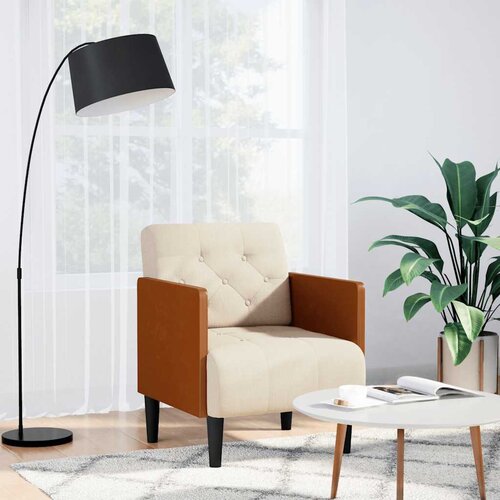 SOFA s naslonima za ruke 55 cm lanena Cijene