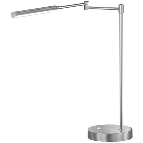 Fischer &amp;amp; Honsel srebrna stolna lampa Nami Slike