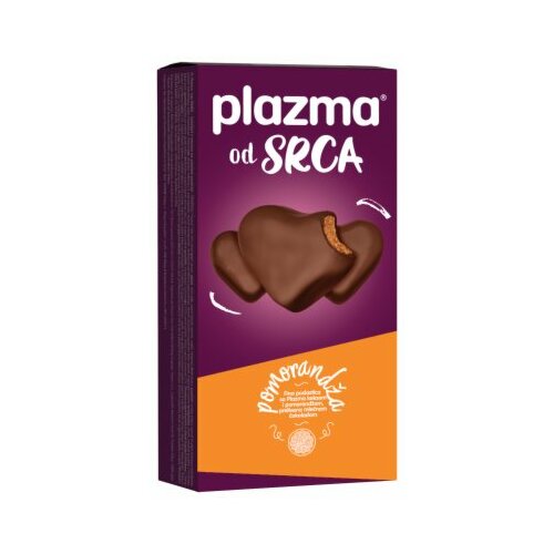 Bambi plazma keks srce čokolada sa narandžom 100G Cene