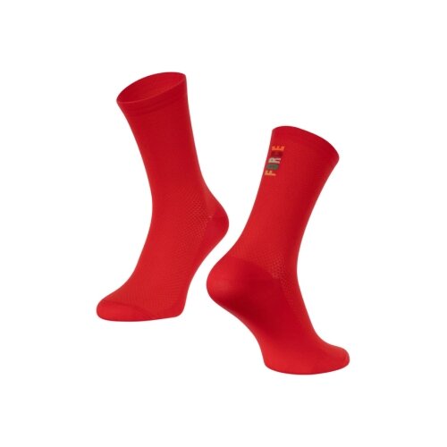 Force Čarape COLOUR duže, crvene L-XL/42-46 Slike