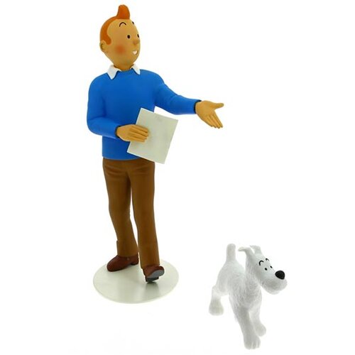 Moulinsart Figura - Tintin & Snowy Cene