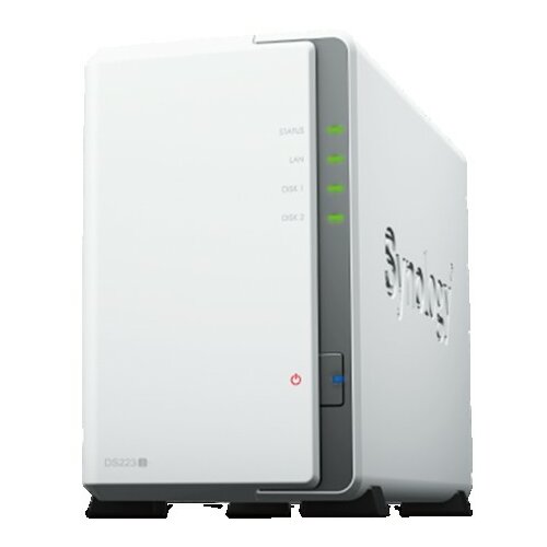 Synology DS223J, Tower, 2-bays 3.5 SATA HDD-SSD Slike