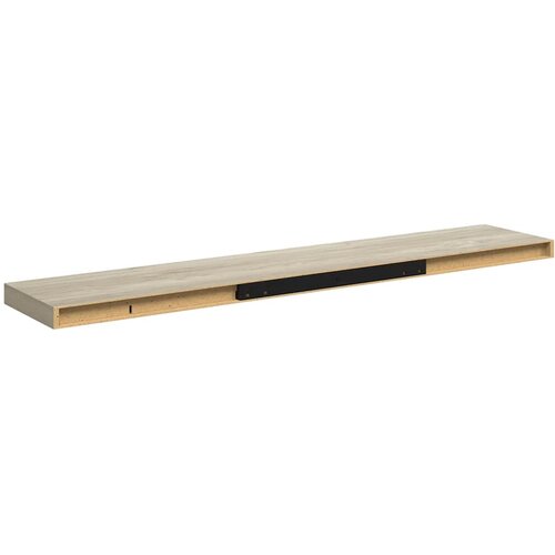  Plutajuća zidna polica boja hrasta 120 x 23,5 x 3,8 cm MDF Slike