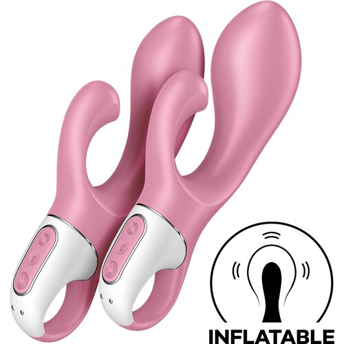 Satisfyer Air Pump Bunny 2 Light Red Cijene