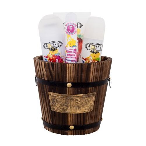Cuba La Vida Set parfumska voda 100 ml + parfumska voda 35 ml + sprej za telo 200 ml + losjon za telo 200 ml za ženske Cene