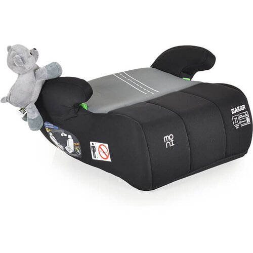 Cangaroo Autosediste buster isize dakar grey 125-150cm ( CAN1509 ) Slike