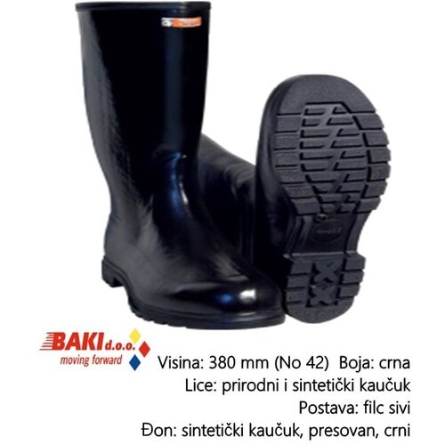 Tigar Čizma filcana visoka 71400 broj 43 (presovan đon) Cijene