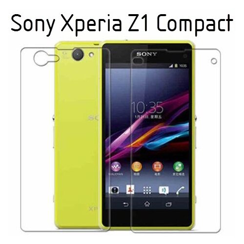  Zaščitna folija ScreenGuard za Sony Xperia Z1 Compact (spredaj+zadaj) Cene