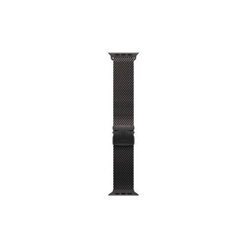 Apple watch ultra 3 cellular 49mm black titanium case with black titanium milanese loop &amp;ndash; small (mf1n4se/a) Slike
