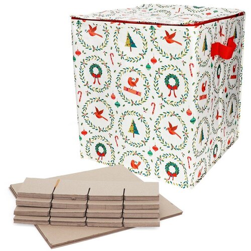 Rex London &amp;Scaron;katla za shranjevanje oblačil iz reciklirane plastike 32x32x35 cm Classic Christmas &amp;ndash; Slike