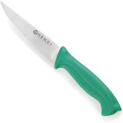Hendi HACCP nazobčani nož za zelenjavo in sadje 205 mm - zelen - 842119, (21091419)