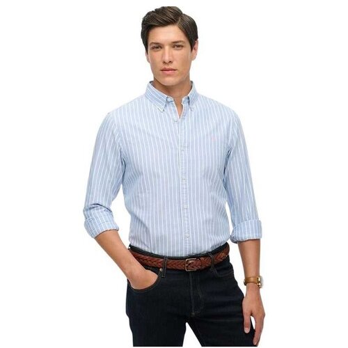 Superdry svetloplava ko&amp;scaron;ulja za mu&amp;scaron;karce Slike