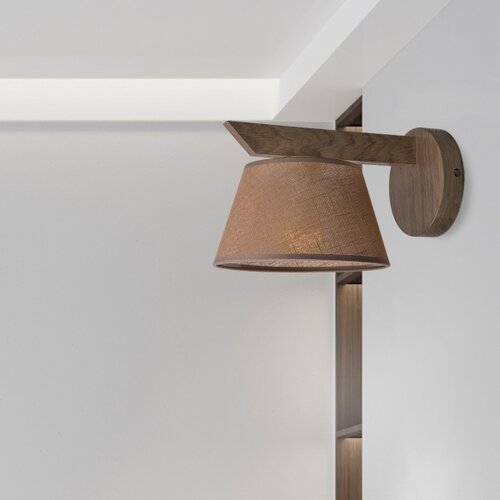  Brilagi - LED zidna svetiljka ANTHONY 1xE14/40W/230V hrast/orah/braon Slike