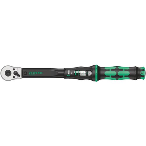 Wera Momentni ključ S preklopnom račnom 1/2 (12.5 mm) 20 - 100 Nm Click-Torque C 2 05075621001 Slike