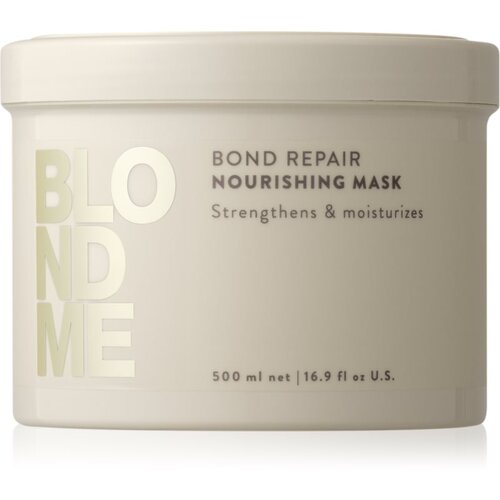 Schwarzkopf Professional Blondme Bond Repair Nourishing Mask intenzivna hranilna maska 500 ml Slike