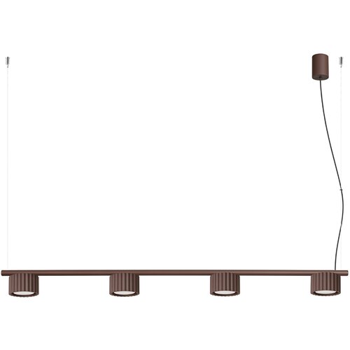 Sollux Lighting Lestenec AURA 4 rjava Gx53, (5000285164) Cene
