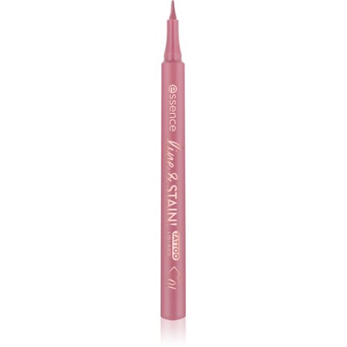 Essence line &amp;amp; STAIN! TATTOO olovka za konturiranje i fiksiranje ruža za dugotrajni efekt nijansa 01 Everyone&amp;#039;s Nude-Pink 1.1 ml Slike