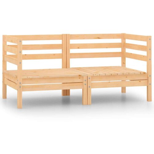  Kutne vrtne sofe 2 kom od masivne borovine Cene