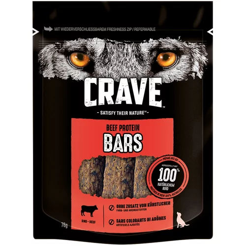 CRAVE Protein Bars - 76 g govedina