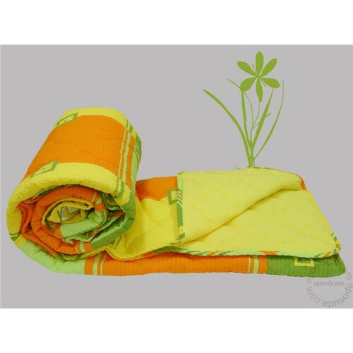 Stefan prekrivač krep-streč frotir žuta, zelena, narandžasta Slike