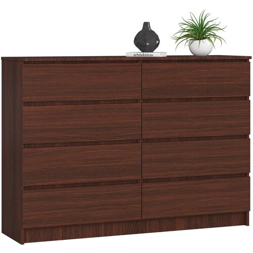 AKORD Komoda, 8 Predalov, Wenge, (5000332082) Cene