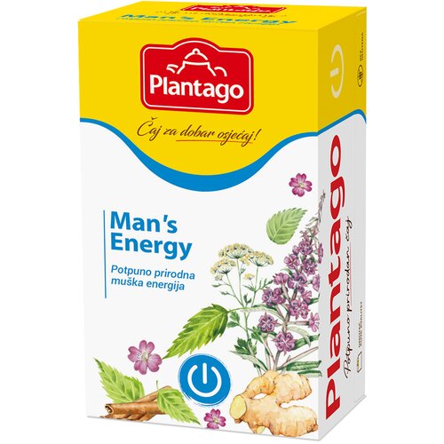Plantago Čaj Man's Energy, 36g Cene