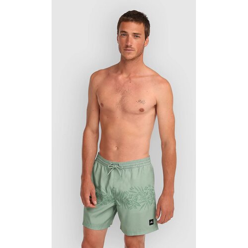 O'neill Uni Flower 16" Boardshorts green tropical stripe Cene