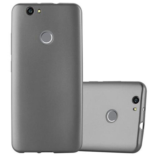 Cadorabo Case, združljiv s Huawei v kovinsko sivi barvi - za&scaron;čitni pokrov iz fleksibilnega silikona TPU, (20590069) Cene