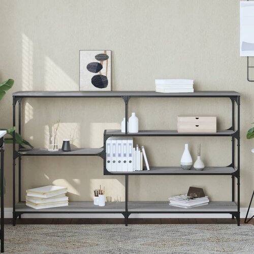 VidaXL Konzolni stol boja hrasta sonome 160x32x95 cm konstruirano drvo Slike