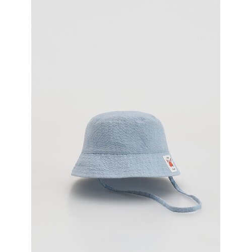 Reserved Pamučni bucket &scaron;e&scaron;ir - bljedoplavo Cijene