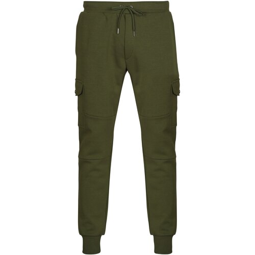Polo Ralph Lauren Spodnji deli trenirke BAS DE JOGGING CARGO AJUSTE EN DOUBLE KNIT TECH Kaki Slike