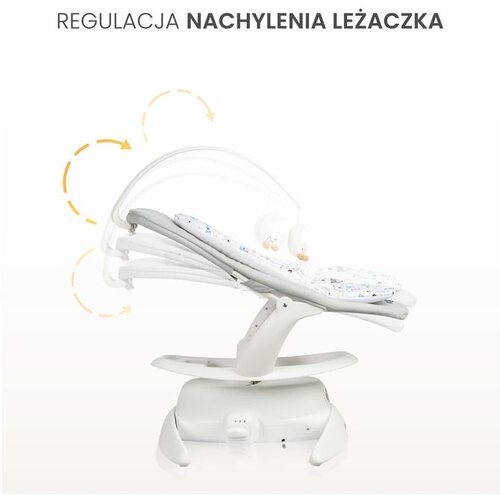 CARETERO Električna ljuljačka Noco sivi Slike